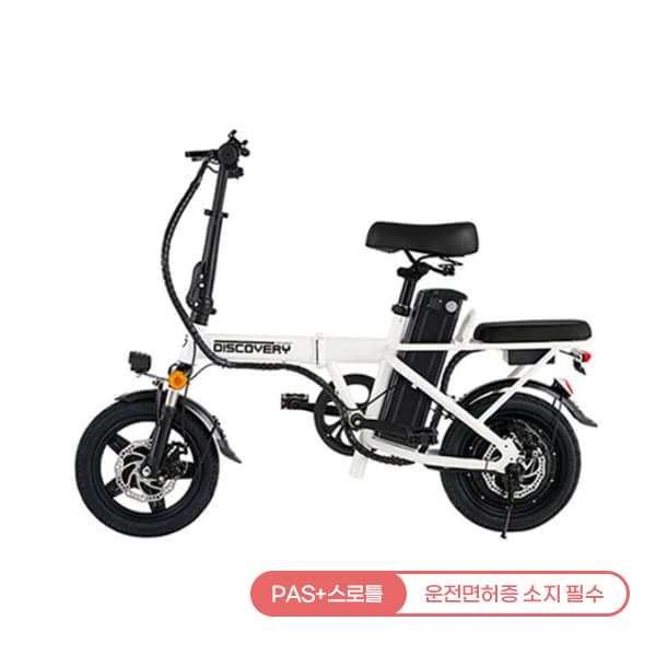 [레이윙] 디스커버리 F14E 접이식 전기자전거 10A (팬텀블랙)